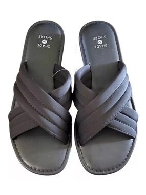 Women’s Cross-Strap Slide Sandals